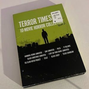 Terror Times 10 Movie Horror DVD Collection